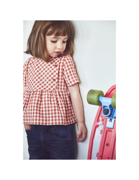 Patrón de blusa o vestido Palermo - Ikatee