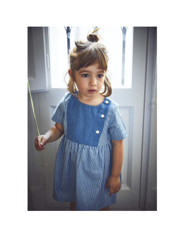 Patrón de blusa o vestido Palermo - Ikatee
