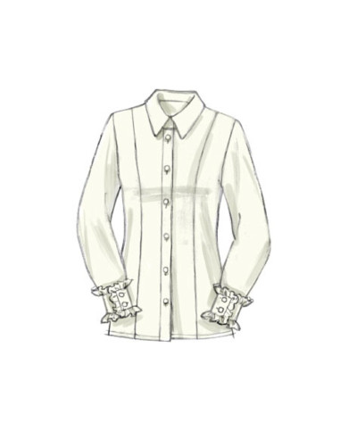 Patrón de blusa - Vogue 9029