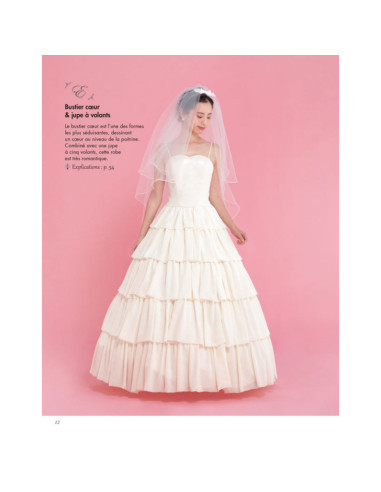 Libro Coso mi vestido de novia - 12 patrones y 6 accesorios