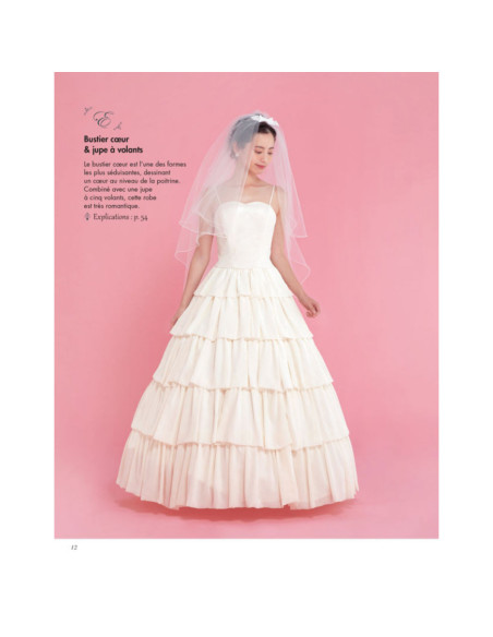 Libro Coso mi vestido de novia - 12 patrones y 6 accesorios