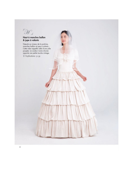 Libro Coso mi vestido de novia - 12 patrones y 6 accesorios