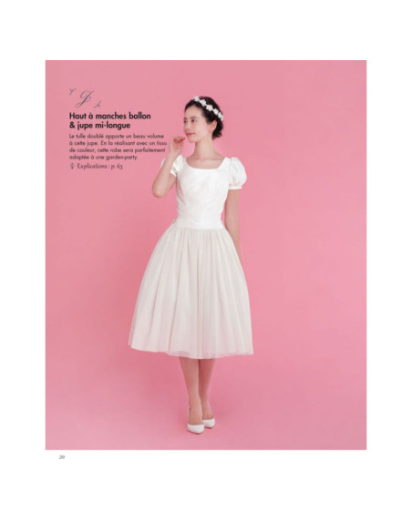 Libro Coso mi vestido de novia - 12 patrones y 6 accesorios