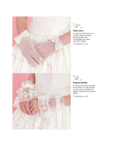 Libro Coso mi vestido de novia - 12 patrones y 6 accesorios