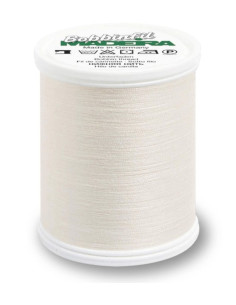 Hilo de bobina Bobbinfil algodón sin blanquear 1000 m