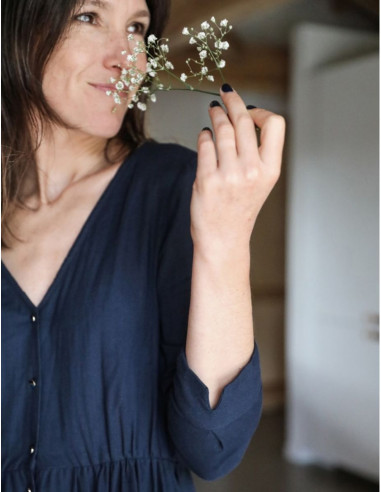 Patrón de blusa o vestido Anaé - Atelier Scämmit
