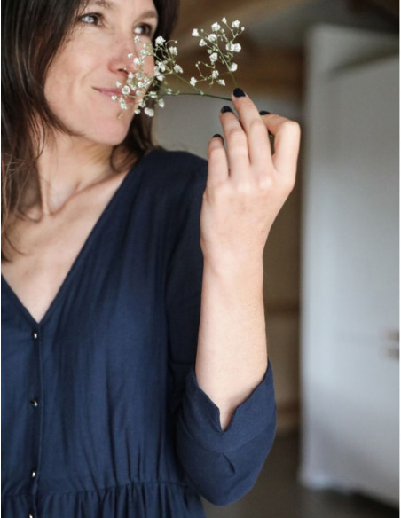 Patrón de blusa o vestido Anaé - Atelier Scämmit