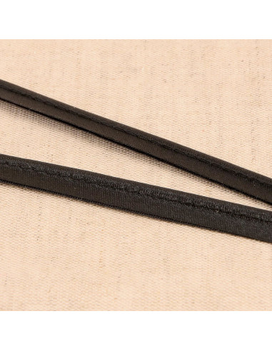 Vivo satinado - Negro