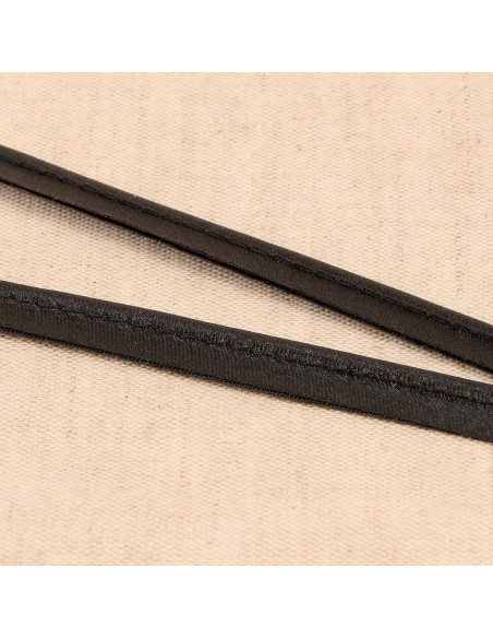 Vivo satinado - Negro