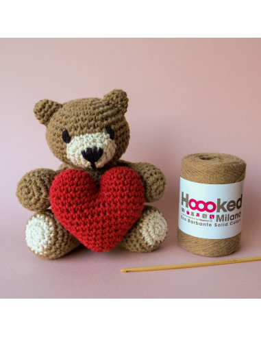 Kit de crochet - Valentino el osito