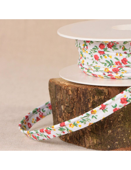 Piping floral - Rojo