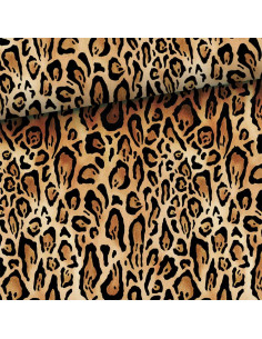 Tejido de algodón premium - Leopardo