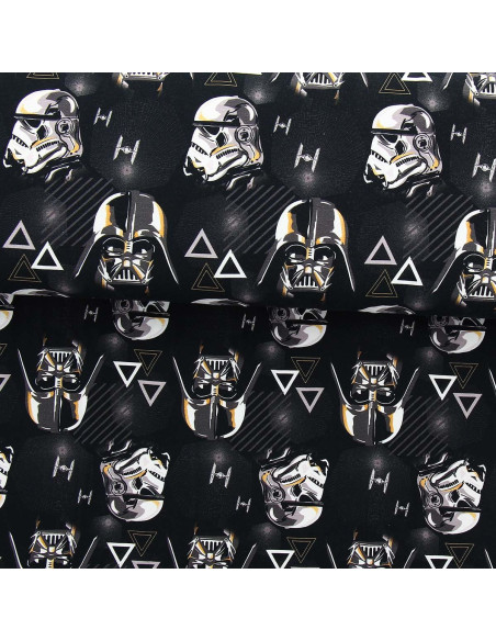 Tela de jersey Star Wars - Stormtrooper y Darth Vader