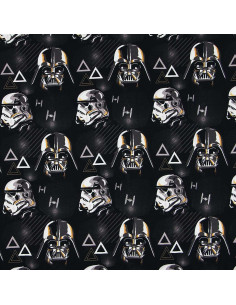 Tela de jersey Star Wars - Stormtrooper y Darth Vader 2
