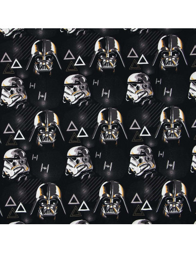 Tela de jersey Star Wars - Stormtrooper y Darth Vader