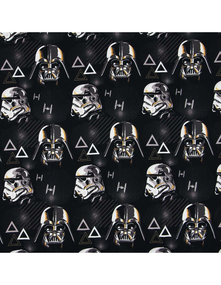 Tela de jersey Star Wars - Stormtrooper y Darth Vader