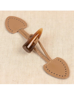 Brandeburgo similar preperforado - Beige