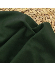 Tela de paño de lana para abrigo - Verde musgo