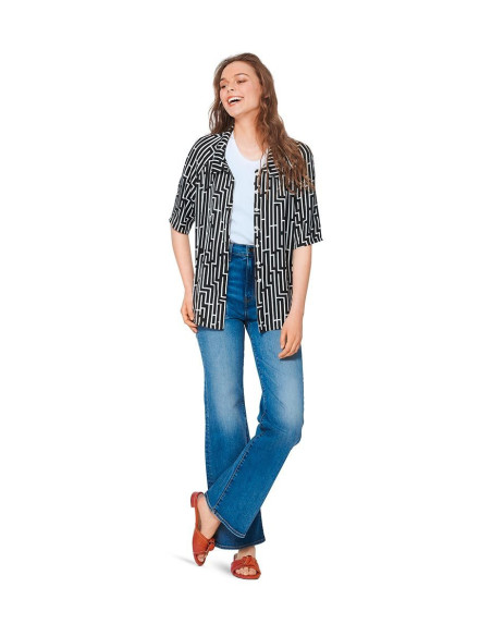 Patrón de blusa - Burda 5997