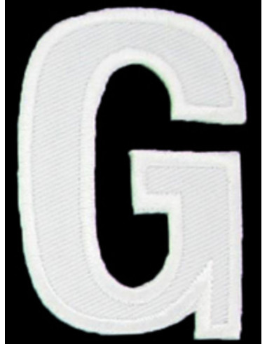 Parche termo adhesivo letra G