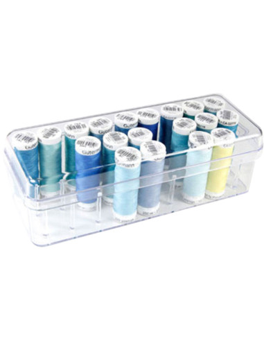 Caja para bobinas de hilos Gütermann 27