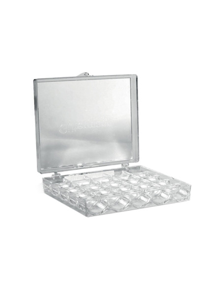 Caja de almacenamiento de bobinas Gütermann 25