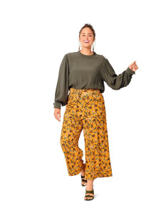 Patrón de pantalón - Burda 6017 2