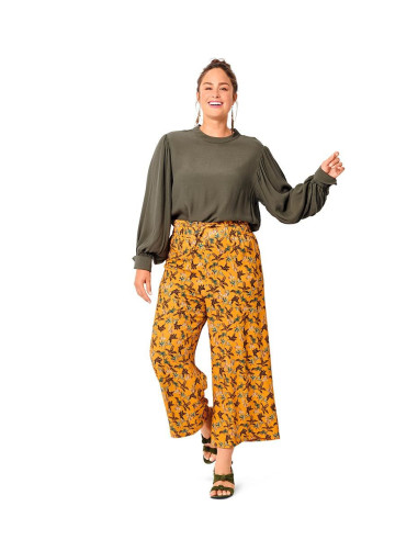 Patrón de pantalón - Burda 6017