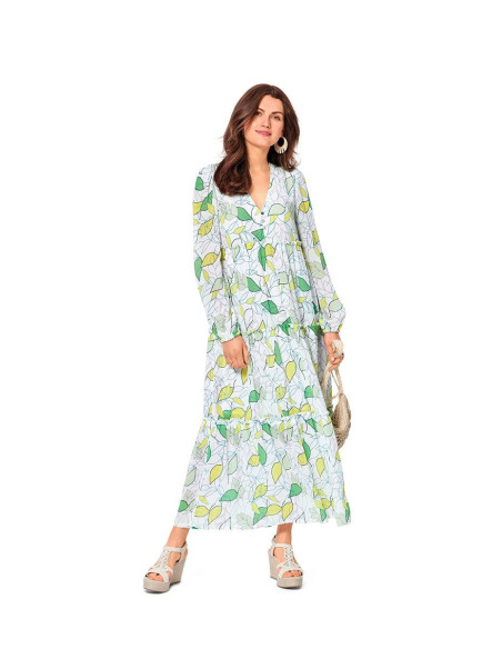 Patrón de vestido y blusa - Burda 6023