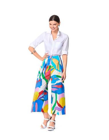 Patrón de pantalón - Burda 6032