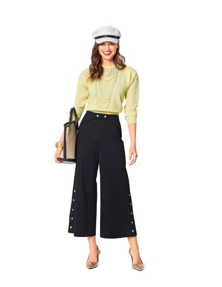 Patrón de pantalón - Burda 6032