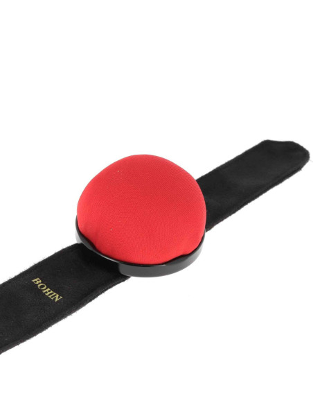 Pulsera ajustable Bohin para alfileres - Rojo
