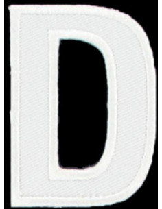 Parche termo adhesivo letra D