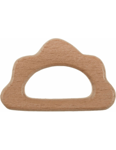 Anillo de dentición de madera - Nube