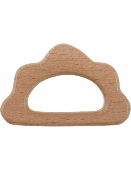 Anillo de dentición de madera - Nube