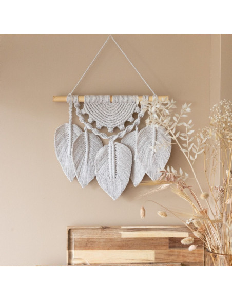 Kit de macramé - Suspensión de pared Faros