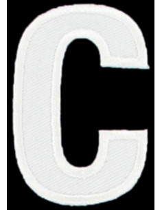 Parche termoadhesivo letra C