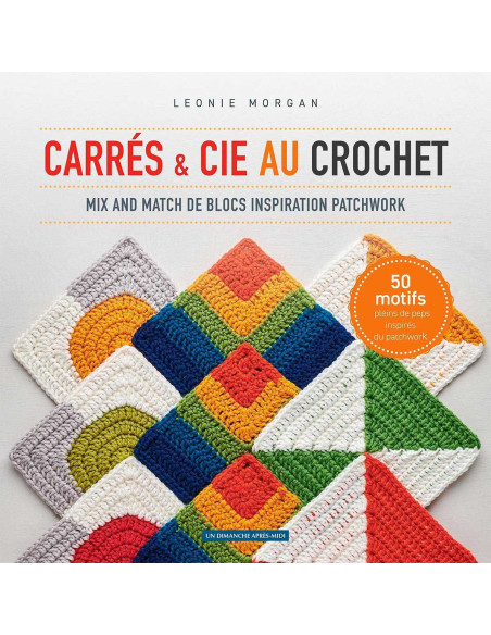 Libro cuadrados y compañía en crochet