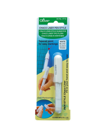 Bolígrafo marcador de tiza Chaco Liner Pen Clover - Blanco