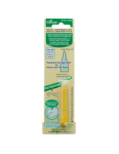 Cartucho recargable para bolígrafo marcador de tiza Chaco Liner Pen Clover - Amarillo