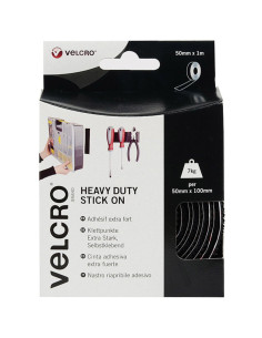 VELCRO® Brand Cinta autoadhesiva de sujeción extrema 50mm x 1M negro