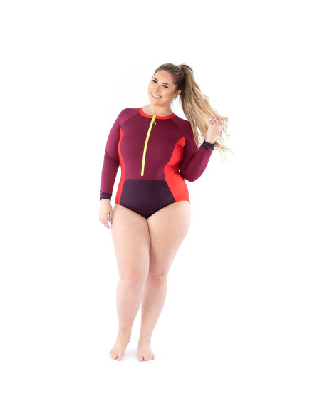 Patrón de camiseta con cremallera y mangas largas Zoé - Jalie 4013