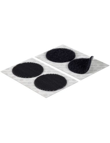 VELCRO® Marca Pastillas autoadherentes adhesivas fijación extrema 45mm x 6 Negro