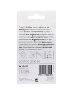 VELCRO® Brand Tiras autoadherentes adhesivas fijación extrema 50mm x 100mm x 2 Blanco 2