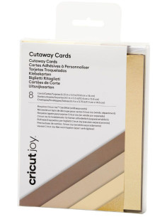 Juego de 8 tarjetas adhesivas con sobres R20 Neutrals Cricut
