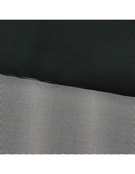 Tela de rejilla para tumbona - Negro