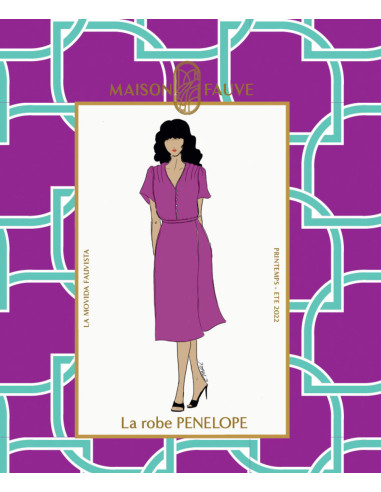 Patrón de vestido Penélope - Maison Fauve