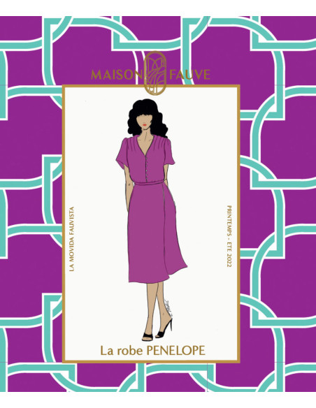Patrón de vestido Penélope - Maison Fauve