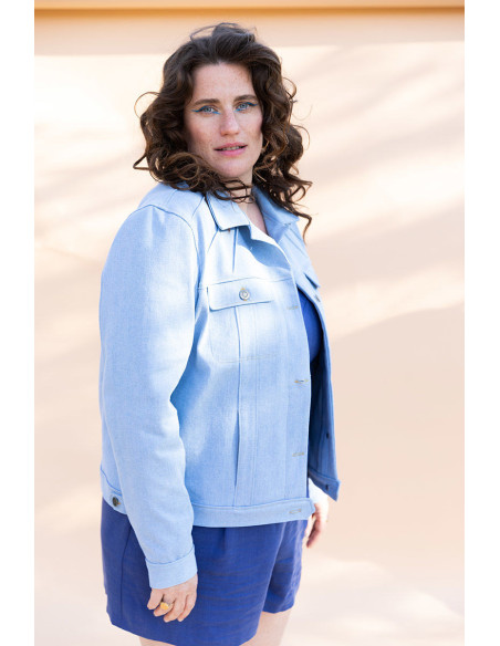 Patrón de chaqueta Pilar - Maison Fauve