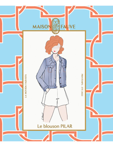 Patrón de chaqueta Pilar - Maison Fauve